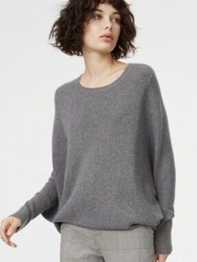 Club Monaco  Sayvah Cocoon Cashmere Bat wing Sweater Size L